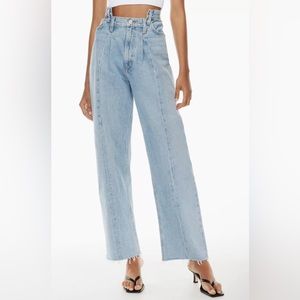 AGOLDE Pieced Angled Jeans